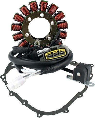 RMSTATOR Generator Stator + Crankcase Cover Gasket Replacement for Yamaha YFM 550 2009-2014 | YFM 700 Grizzly 2007-2015 OEM Repl.# 28P-81410-00-00 / 28P-81410-01-00 / 3B4-81410-00-00 in Saudi Arabia