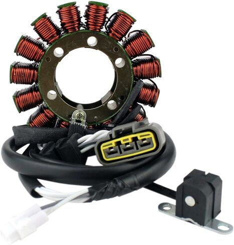 RMSTATOR Generator Stator + Crankcase Cover Gasket Replacement for Yamaha YFM 550 2009-2014 | YFM 700 Grizzly 2007-2015 OEM Repl.# 28P-81410-00-00 / 28P-81410-01-00 / 3B4-81410-00-00 in Saudi Arabia