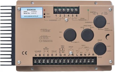 Engine Governor ESD5330 Original Generator Engine Electronic Speed Control Board Governor Controller Unit in Saudi Arabia