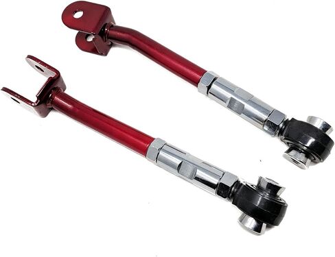 Godspeed AK-028-B Adjustable Rear Camber Arms With Spherical Bearings, Set of 2, compatible with Infiniti G35 Sedan 2003-06 / G35 Coupe 03-07 in Saudi Arabia