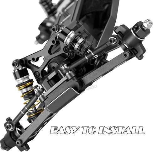 RC Upgrades Part for 1/24 1/28 Micro-B/Micro-T 2S 2WD,Suspension Arms/Caster Block/Steering Blocks/Rear Stub Axle Carriers/Mount/RC Shocks/Shock Mounts/Drive Shaft/Links/Gearboxes,Navy Blue in Saudi Arabia
