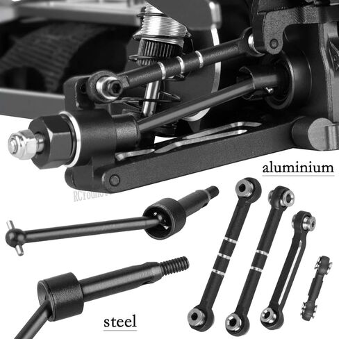 RC Upgrades Part for 1/24 1/28 Micro-B/Micro-T 2S 2WD,Suspension Arms/Caster Block/Steering Blocks/Rear Stub Axle Carriers/Mount/RC Shocks/Shock Mounts/Drive Shaft/Links/Gearboxes,Navy Blue in Saudi Arabia
