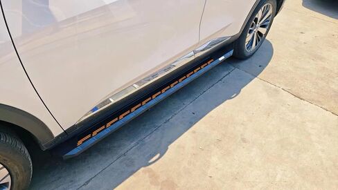 لوحات تشغيل بخطوات جانبية مناسبة تمامًا لـ Highlander Kluger XU70 2020-2025 خطوات جانبية للباب شديدة التحمل مضادة للانزلاق الخطوة 2 جنبًا إلى جنب ملحقات الدواسات ترقية جديدة تمامًا (WZ) in Saudi Arabia