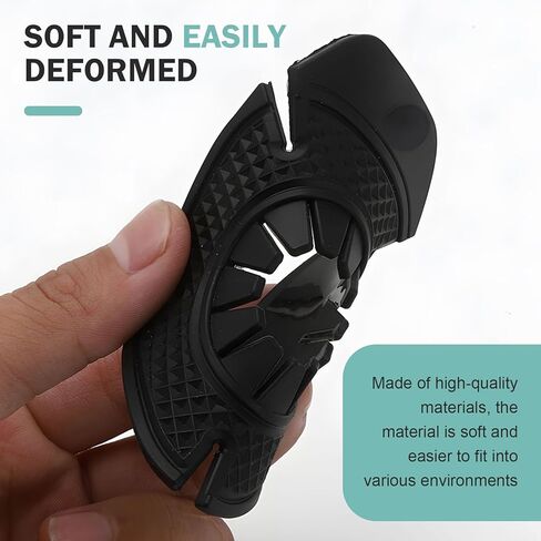 2 PCS Car Wiper Arm Hole Protection Pad, Anti-blocking & Anti-freezing Wiper Arm Dust Cover, Window Scraper Hole Protection Device, Universal for Most Cars, SUVs, Trucks (Black) in Saudi Arabia