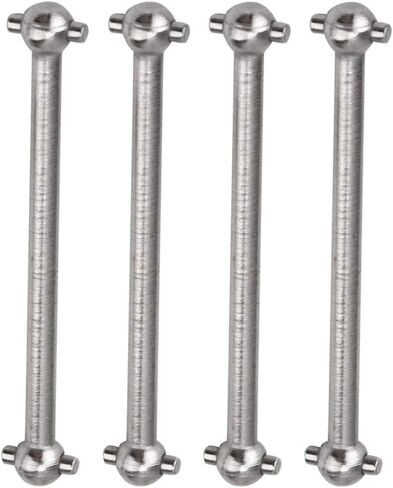 Keenso 4PCS RC Rd Accessory, High Strngth Metal Dog Bone Drive Shaft for 1/18 RC Car Parts in Saudi Arabia