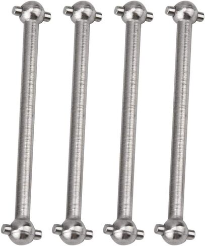 Keenso 4PCS RC Rd Accessory, High Strngth Metal Dog Bone Drive Shaft for 1/18 RC Car Parts in Saudi Arabia