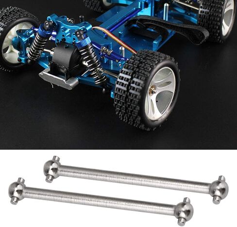 Keenso 4PCS RC Rd Accessory, High Strngth Metal Dog Bone Drive Shaft for 1/18 RC Car Parts in Saudi Arabia