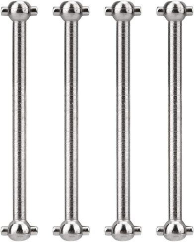 Keenso 4PCS RC Rd Accessory, High Strngth Metal Dog Bone Drive Shaft for 1/18 RC Car Parts in Saudi Arabia