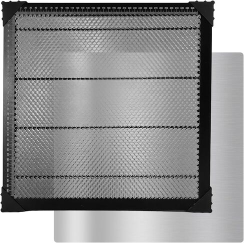 Honeycomb Laser Bed 400x400mm for Desktop Laser Engraver, Durable and Efficient Longer Laser Engraver Accessories, Compatible Laser Engraver Accessories in Saudi Arabia