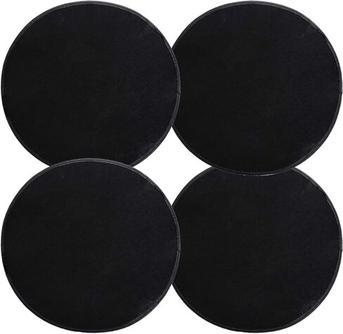 4 Pack Wheel Felts Covers 21.4in/ 55cm Black Lightweight Dustproof Tote Felts Cover for Tire Wheel (Black) in Saudi Arabia