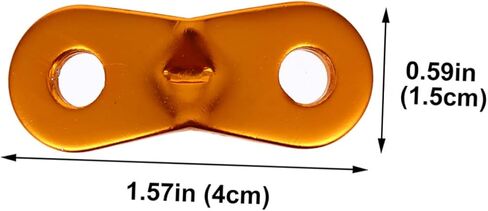 40Pcs Wind Rope Buckles Tent Rope Adjusters Heavy Duty Outdoor Camping Hiking Line Tighteners Portable Cord Fasteners for Backpacking in Kuwait