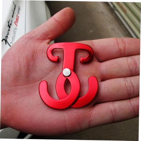Toyvian 4 PCS Aluminum Alloy Guyline Cord Adjuster Red Compact Tent Rope Tensioner and Hanger Hook for Camping Hiking Backpacking Outdoor Activities Easy Rope and Secure Cord Locking in Saudi Arabia