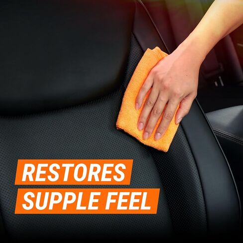 Armor All Car Leather Cleaner Spray, Beeswax Leather Care Spray for Cars, Trucks, Motorcycles, 16 Oz Each in Saudi Arabia