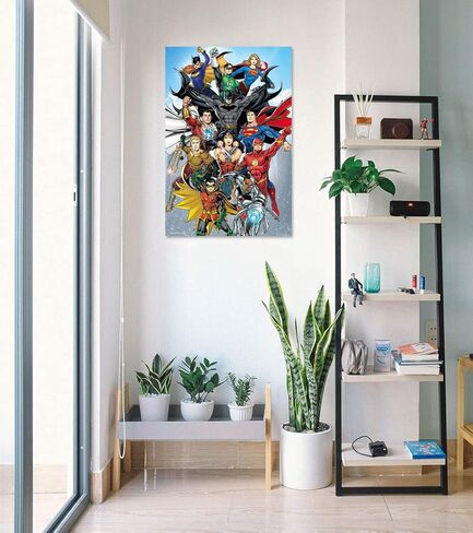 POSTER STOP ONLINE Justice League of America - JLA - DC Comics Poster (Rebirth - The Heroes) (Size 24 x 36) in Saudi Arabia