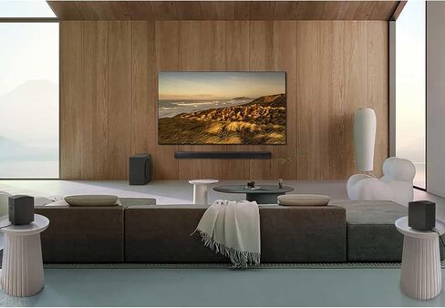 SAMSUNG HW-Q990D Q-Series 11.1.4 ch. Wireless Dolby Soundbar with Q-Symphony (2024 Model) Bundle with Redeemable DIRECTV Gemini Air Streaming Device and 2 YR CPS Enhanced Protection Pack in Saudi Arabia