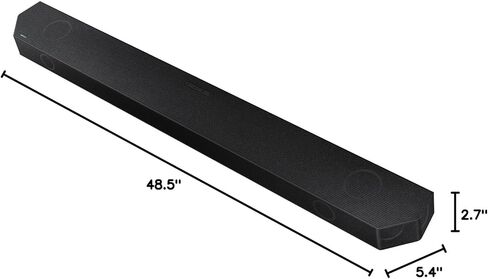 SAMSUNG HW-Q990D Q-Series 11.1.4 ch. Wireless Dolby Soundbar with Q-Symphony (2024 Model) Bundle with Redeemable DIRECTV Gemini Air Streaming Device and 2 YR CPS Enhanced Protection Pack in Saudi Arabia