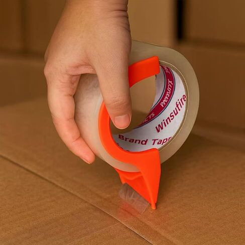 Heavy Duty Packing Tape for Shipping, Moving, Scotch Tape,Total 390Y, 1.88 inch x 65 Yards,6 Pack Packing Tape, Scotch Packaging Tape with Dispenser in Saudi Arabia