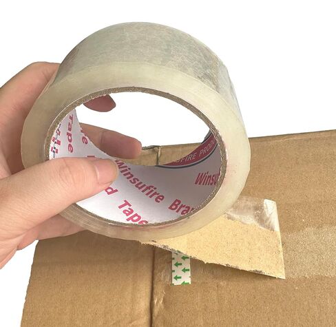 Heavy Duty Packing Tape for Shipping, Moving, Scotch Tape,Total 390Y, 1.88 inch x 65 Yards,6 Pack Packing Tape, Scotch Packaging Tape with Dispenser in Saudi Arabia