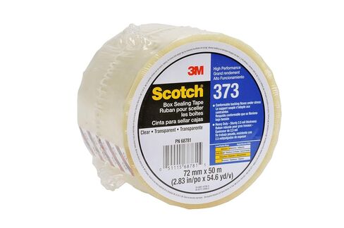 شريط إغلاق سكوتش بوكس ​​373، شفاف، 72 مم × 50 م، مغلف بشكل فردي ومعبأ بشكل مريح in Kuwait