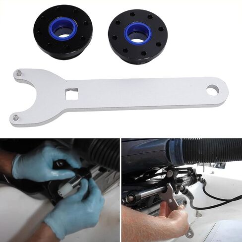 VBESTLIFE Seal Kit for Seastar Hydraulic Steering Cylinder Seal Kit with Pin Wrench, Replacement for HS5157 HC5340 HC5341 HC5342, Rubber Material in Saudi Arabia