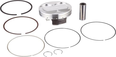Wiseco 4899M09600 96.00mm 12:1 ضغط 450cc ATV مجموعة مكبس، فضي in Saudi Arabia