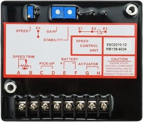 Engine Governor ESD2210-12/24 Speed regulating Board, Speed regulating Board for Generator Set in Saudi Arabia