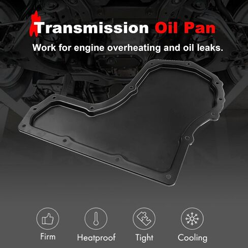 265-809 Transmission Oil Pan Sump Compatible with Chevrolet Malibu Oldsmobile Alero Pontiac G5 G6 Saturn L100 L200 L300 LS 4T40 4T45 in Saudi Arabia