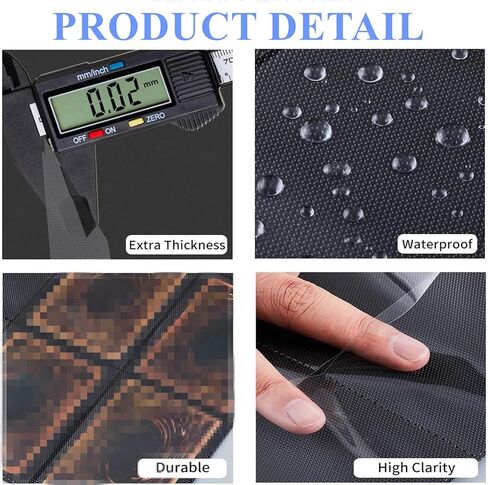 صفحات Toploader Binder مكونة من 9 جيوب، 20 حزمة من صفحات تخزين بطاقات التداول لأجهزة التحميل العلوية مقاس 3 × 4 بوصة | يحمل إجمالي 360 بطاقة in Kuwait