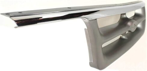 Garage-Pro Grille Compatible with 1995-1997 Ford Ranger Chrome Shell/Painted Silver Gray Insert XLT Model Styleside in Saudi Arabia