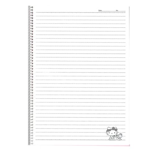 [2-in-1] Hello Kitty Stationery School Supplies 7mm Ruled Notebook 2pcs Set in Saudi Arabia