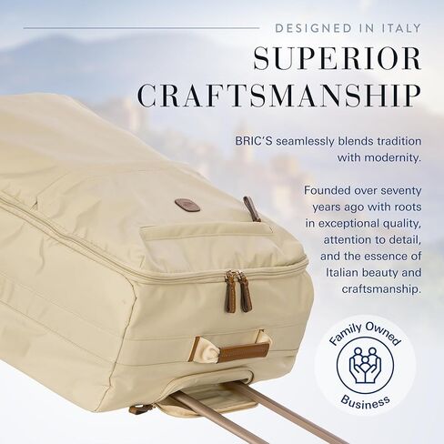 Bric's X-Bag Large Spinner with Frame - 30 Inch - Suitcases with Wheels - Checked Luggage - Black in Kuwait