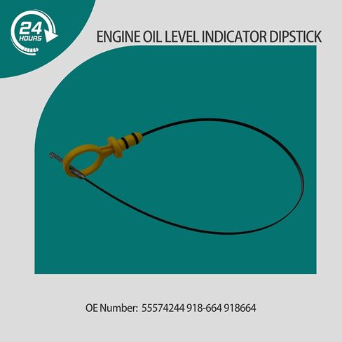 1pc Yellow Replacement Engine Oil Dipstick Level Dip Stick for Chevrolet Cruze 4 Cyl 1.4L 2011-2015 OE 55574244 918-664 918664 Indicator Dipstick for Buick Encore 4 Cyl 1.4L 2013-2015 in Kuwait