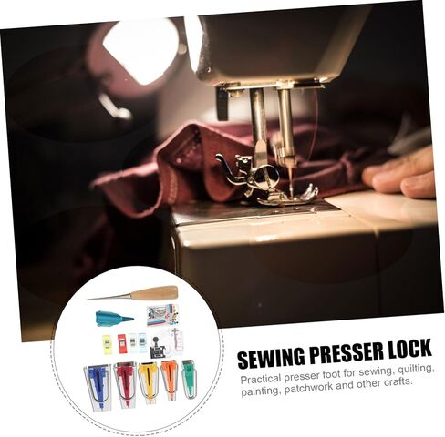 ARTIBETTER 1set Bias Tape Maker Tool Set Bias Binding Maker Kit Clips Awl and Sewing Accessories for Easy and Creative Quilting Projects in Saudi Arabia
