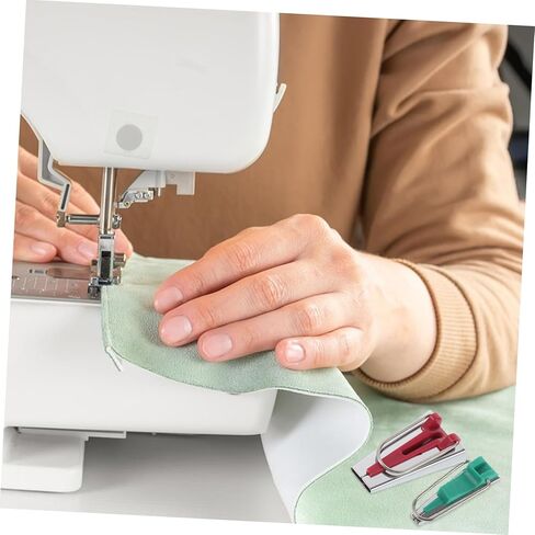 ARTIBETTER 1set Bias Tape Maker Tool Set Bias Binding Maker Kit Clips Awl and Sewing Accessories for Easy and Creative Quilting Projects in Saudi Arabia