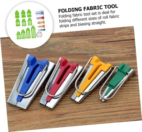 DIYEAH 1set Fabric Sewing Maker Set Bias Tape Makers Tool Quilting Tools for DIY Crafts in Saudi Arabia