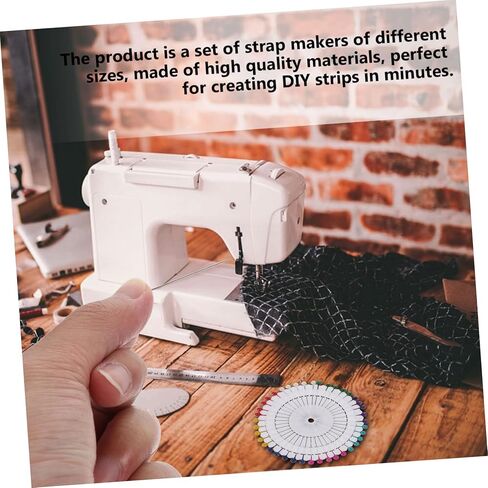 Veemoon Quilting Sewing Tools Folding Fabric Tool Bias Tape Maker Easy to Use for Craft Projects DIY Sewers in Saudi Arabia