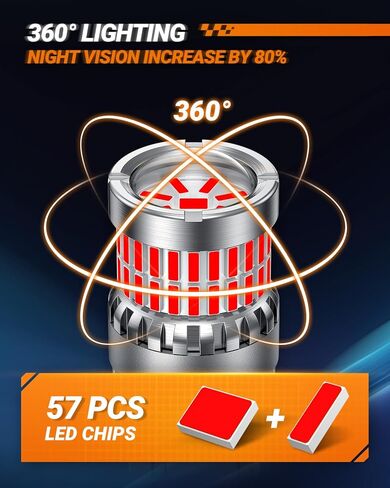 SEALIGHT 194 LED Bulb, 168 T10 LED Bulb Amber 2700k Yellow 2825 for Turn Signal Side Marker Dome Lights, 12V LED Bulb Cab Running Parking Tail Lights, (Pack of 10) in Saudi Arabia