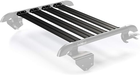 JK 2-Door Nebo Roof Rack 4-Piece Cargo Slat Kit - Black in Saudi Arabia