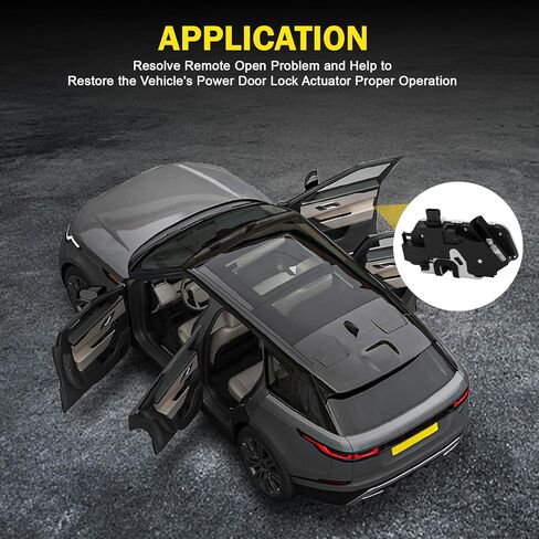 9L3Z-5421812-A مشغل مزلاج قفل الباب الأمامي الأيمن للراكب الطاقة متوافق مع 2009-2014 F-150،2013-2019 Taurus، 2010-2014 Lincoln Mark LT،2011-2019 Explorer in Kuwait