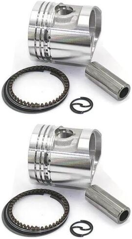 2 Sets of Piston Pins Compatible with CB125T CBT125 CB125 T CBT 125 Motorcycles 13mm Piston Ring 44mm Diameter(2sets Piston) in Saudi Arabia