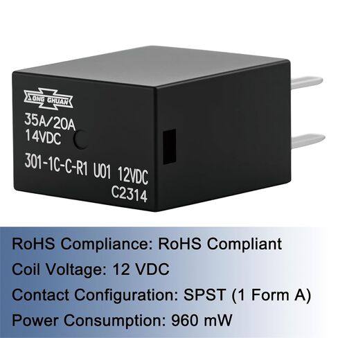 8 عبوات من مرحل السيارات 301-1C-C-R1-U01 12VDC 5-PIN متوافق مع السيارات في الطاقة. in Kuwait