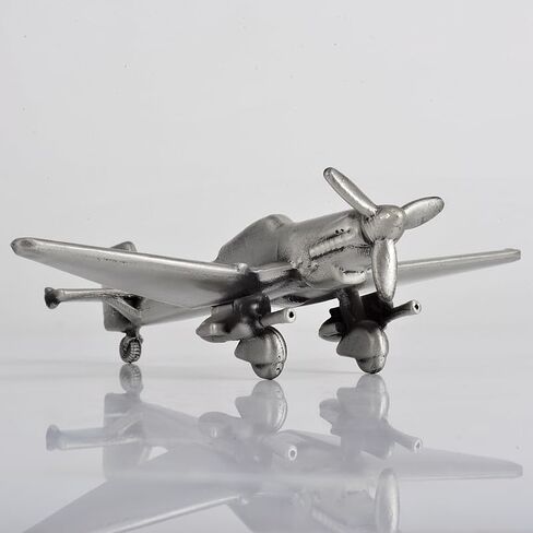 Junkers Ju 87 Stuka Metal Dive Bomber Model German WWII Military Diecast Ground Attack Aircraft Model Prebuilt Kits with Display Stand for Collection or Gift in Saudi Arabia