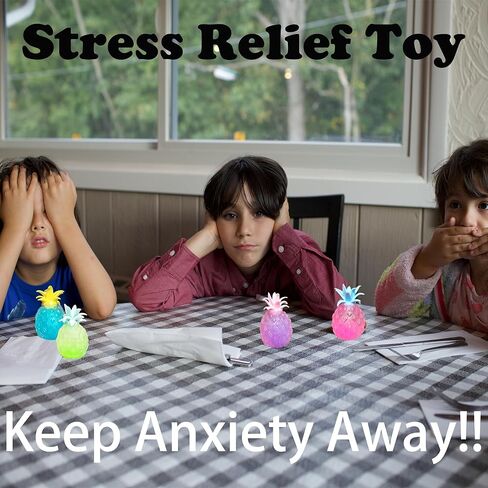كرات الإجهاد للأطفال ألعاب فيدجيت للبالغين كرة ضغط العنب الشبكية (4 عبوات) ألعاب إسفنجية تململ كرة عجين إسفنجية ألعاب حسية للتوحد للأطفال المصابين بالتوحد لعبة تخفيف التوتر هدايا الحفلات لعمر 8-12 in Kuwait
