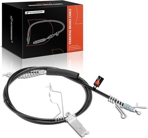 A-Premium Rear Passenger Side Parking Brake Cable Assembly Compatible with Ford Models: F-350 Super Duty 2005 2006 2007 in Saudi Arabia