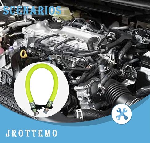 HON1012 خرطوم تغيير زيت الصرف 12 مم أخضر فلوري متوافق مع محركات سلسلة Hon-da GC160، GX360، GX390، GX340، GX270، GX240 in Kuwait