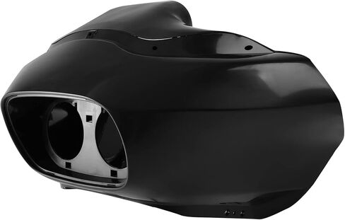 XMT-MOTO حقن ABS مصباح أمامي خارجي داخلي هدية مناسبة لهارلي ديفيدسون FLTR Road Glide 1998-2013 أسود غير مطلي in Saudi Arabia