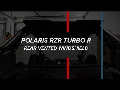 SuperATV Polaris RZR Turbo R زجاج أمامي بفتحات تهوية خلفية in Saudi Arabia