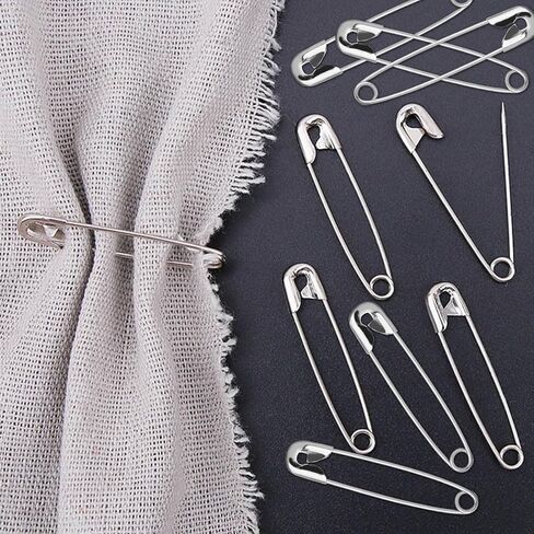 300 PCS Small Safety Pins Assorted Sizes,Clothes Pins,Safety with Storage Box,for Sewing and Clothes in Saudi Arabia