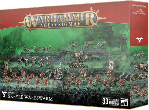 Games Workshop Warhammer Age of Sigmar: Skaven Battleforce - Skryre Warpswarm in Saudi Arabia