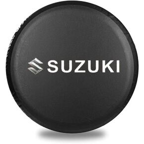 Spare Tire Wheel Cover for Suzuki Jimny 2018-2023, Wheel Cover Tire Cover Spare Tire Cover Tyre Vehicle Tire Protection Automotive Storage Accessories,A-14in in Saudi Arabia